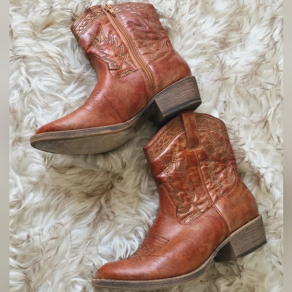 Coconuts Matisse Pistol Cowboy Boots Size 6M 🌴 - Picture 5 of 6